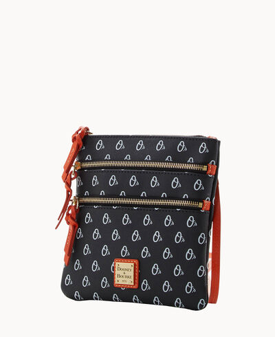 MLB Orioles Triple Zip Crossbody