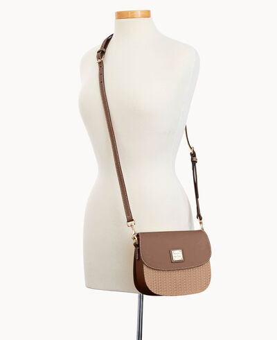Beacon Woven Saddle Crossbody