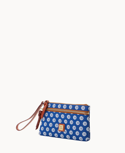 MLB Cubs Double Zip Wristlet