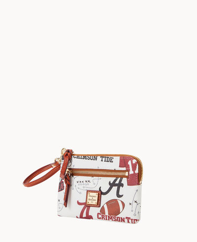 Collegiate University of Alabama Zip Around Wristlet