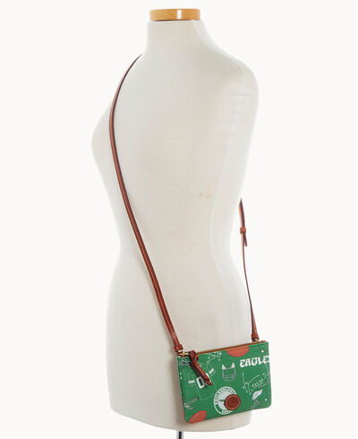 NFL Eagles Top Zip Crossbody