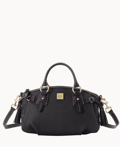 Pebble Grain Medium Mail Satchel