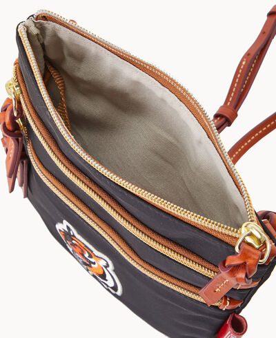 NFL Bengals North South Triple Zip w ID holder