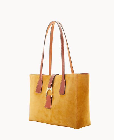 Suede Small Shannon Tote