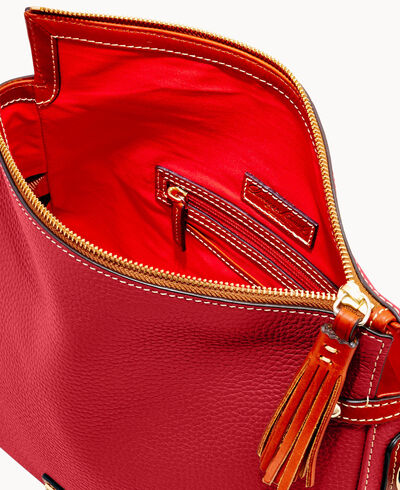 Pebble Grain Scarlett Crossbody Sac