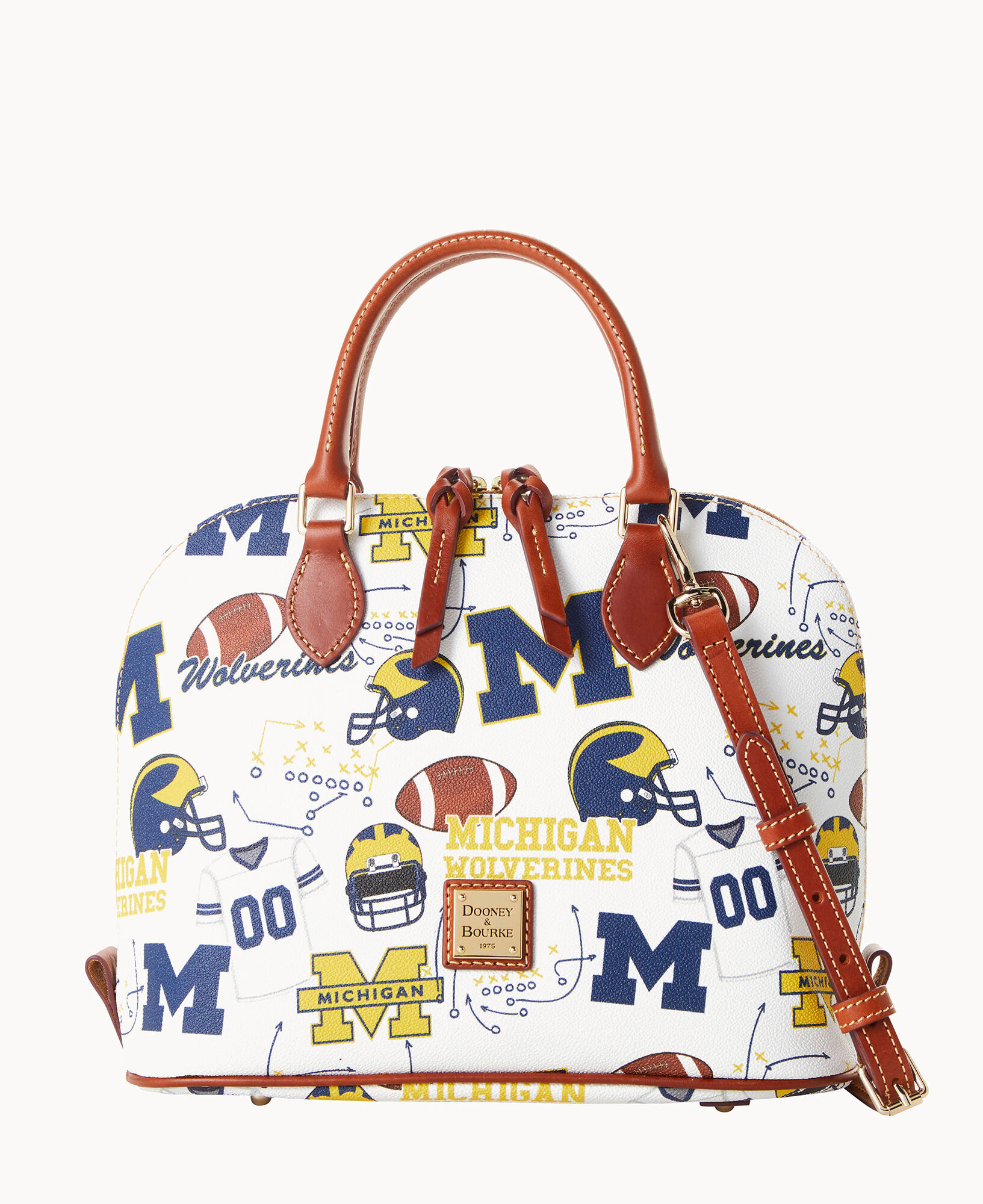 Dooney and bourke michigan state purse deals