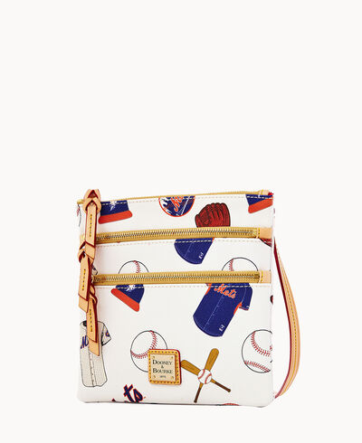 MLB Mets Triple Zip Crossbody