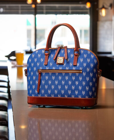 MLB Mets Domed Zip Satchel