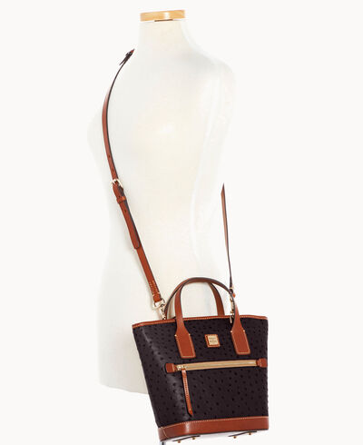Ostrich Small Convertible Tote
