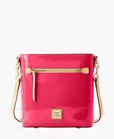 Patent Zip Crossbody