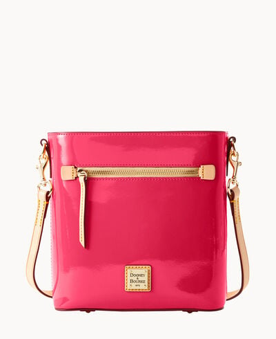 Patent Zip Crossbody