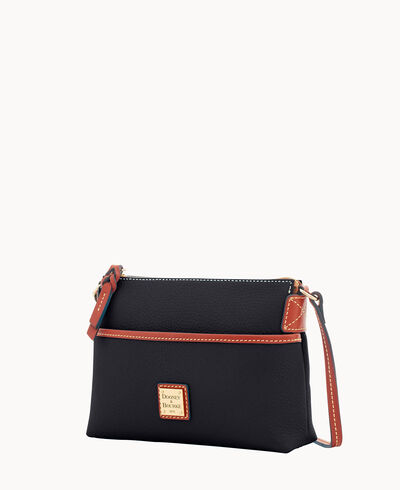 Pebble Grain Ginger Crossbody