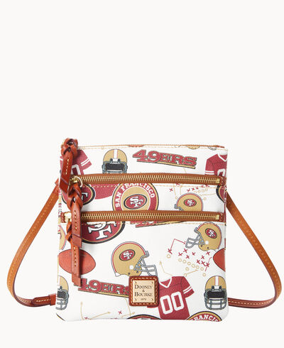 NFL 49ers N S Triple Zip Crossbody