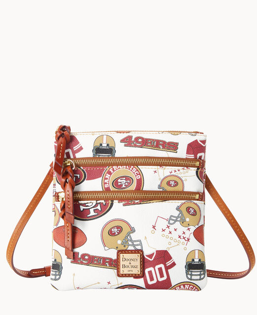NFL 49ers N S Triple Zip Crossbody