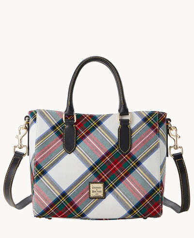Tartan Top Handle Tote