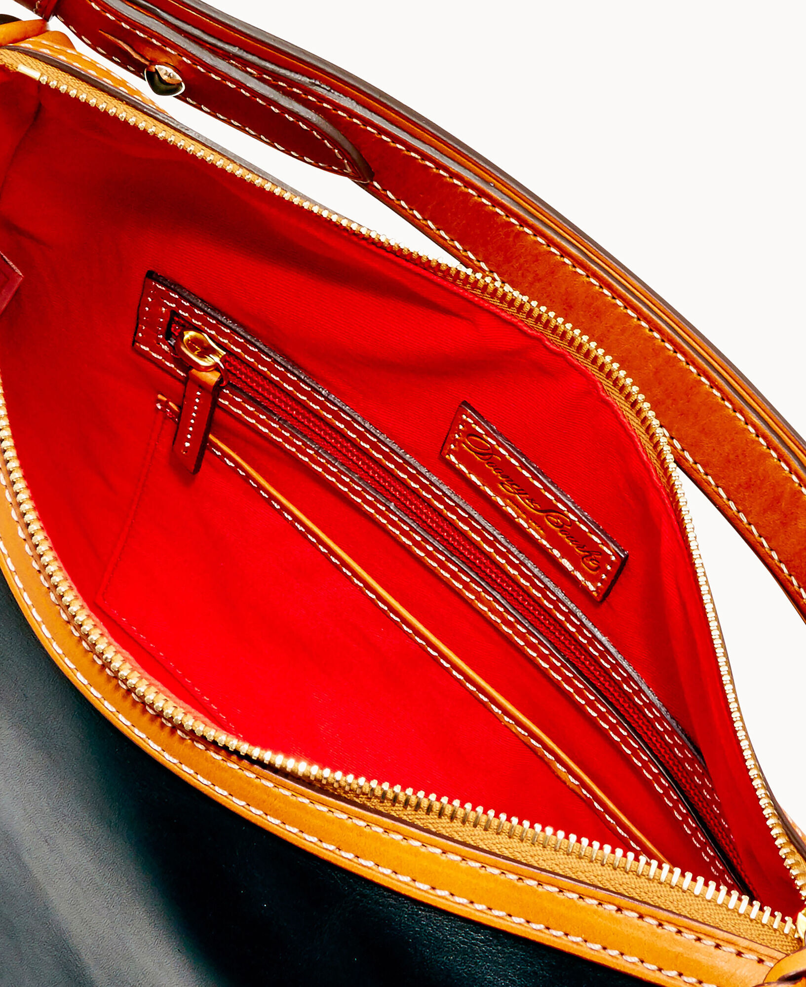 Dooney & bourke side pocket satchel on sale
