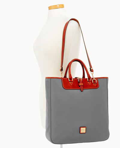Wexford Leather Editor's Tote & Large Frame Purse