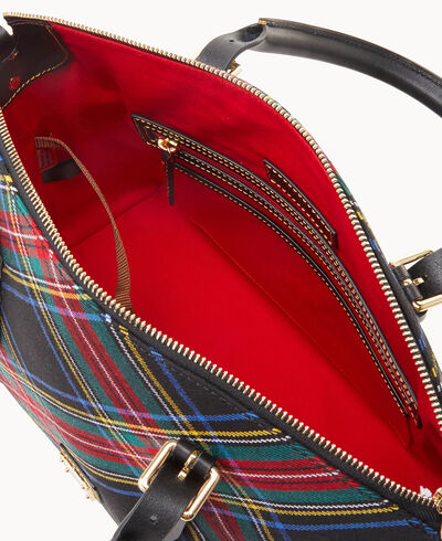 Tartan Domed Satchel