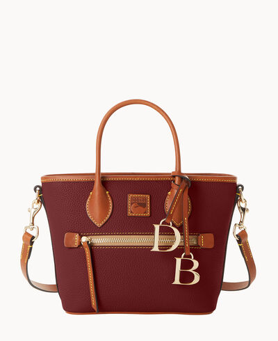 Pebble Grain Small Handle Tote