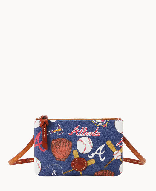 MLB Braves Top Zip Crossbody