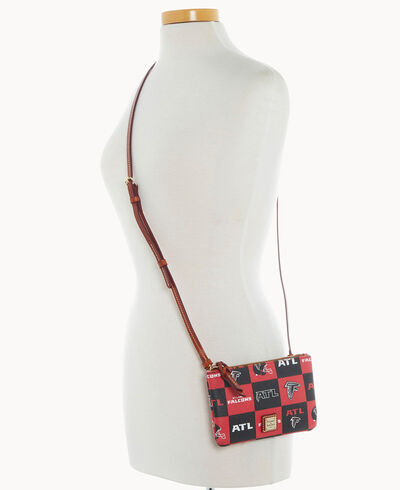 NFL Falcons Top Zip Crossbody
