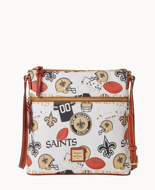 Dooney & Bourke New Orleans Saints Signature Camera Zip Crossbody Purse