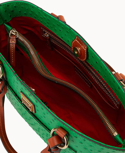 Ostrich Small Gretchen Tote