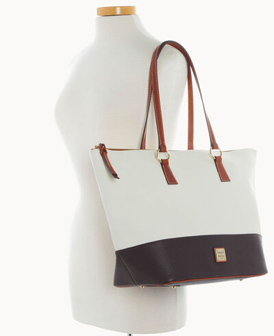 Pebble Color Block Tobi Tote