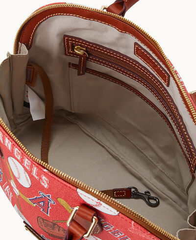 MLB Angels Zip Zip Satchel