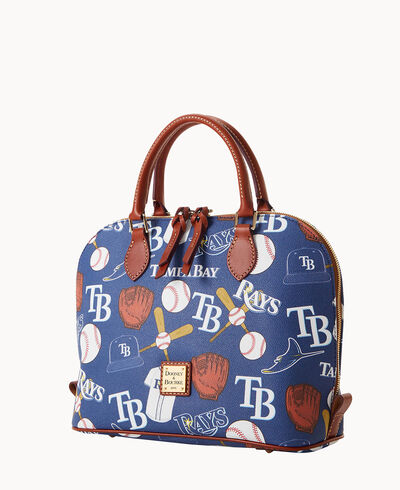 MLB Rays Zip Zip Satchel