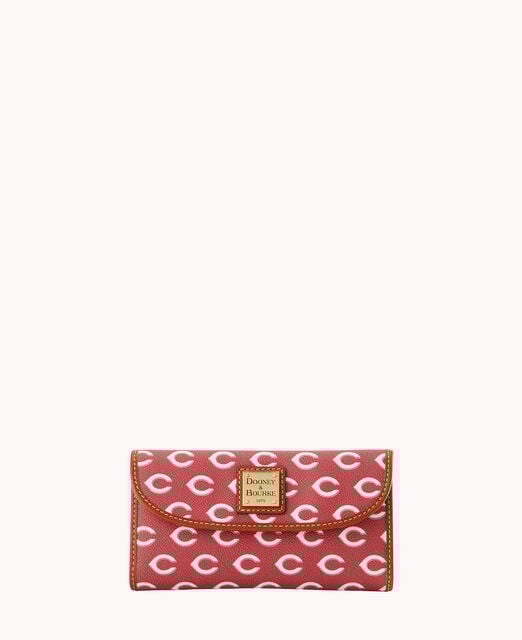 MLB Reds Continental Clutch