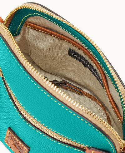 Pebble Grain Mini Domed Crossbody