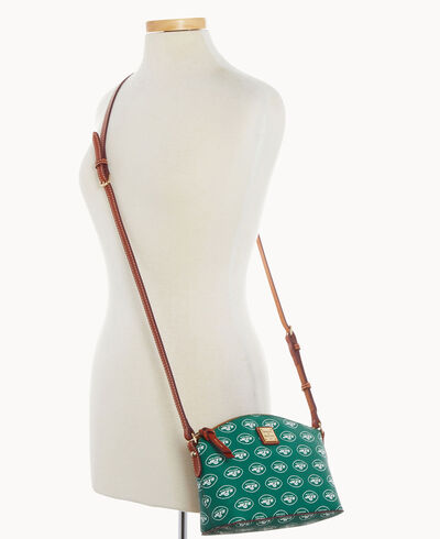 NFL Jets Suki Crossbody Med Wristlet