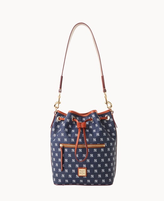 Dooney & Bourke MLB Yankees Small North/South Top Zip Crossbody