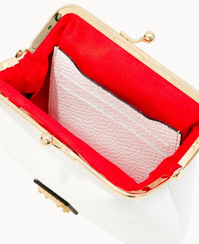 Pebble Grain Large Framed Purse
