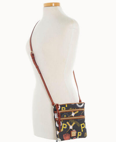 MLB Pirates N S Triple Zip Crossbody