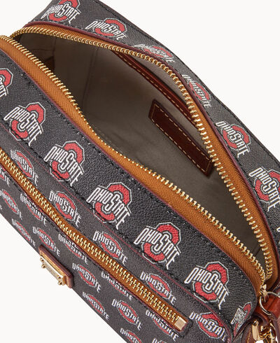 Collegiate Ohio State University Camera Zip Crossbody