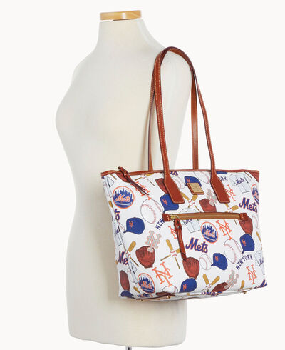 MLB Mets Zip Tote