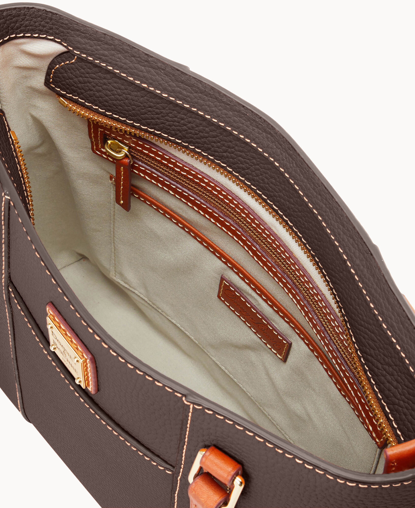 Dooney & bourke pebble grain small top lexington shopper