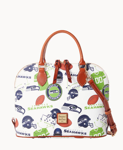 NFL Seahawks Zip Zip Satchel