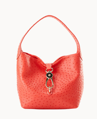 Ostrich Logo Lock Hobo