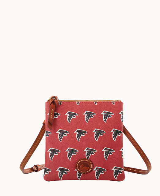 NFL Falcons Small North South Top Zip Crossbody