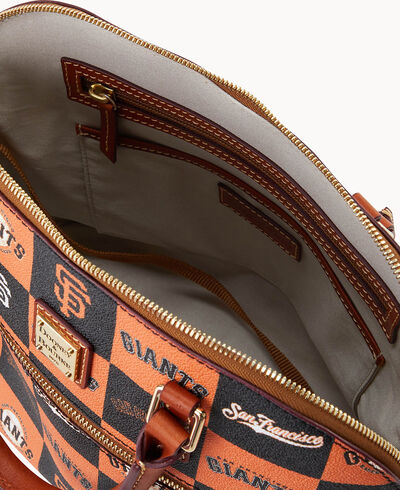 MLB Giants Domed Zip Satchel