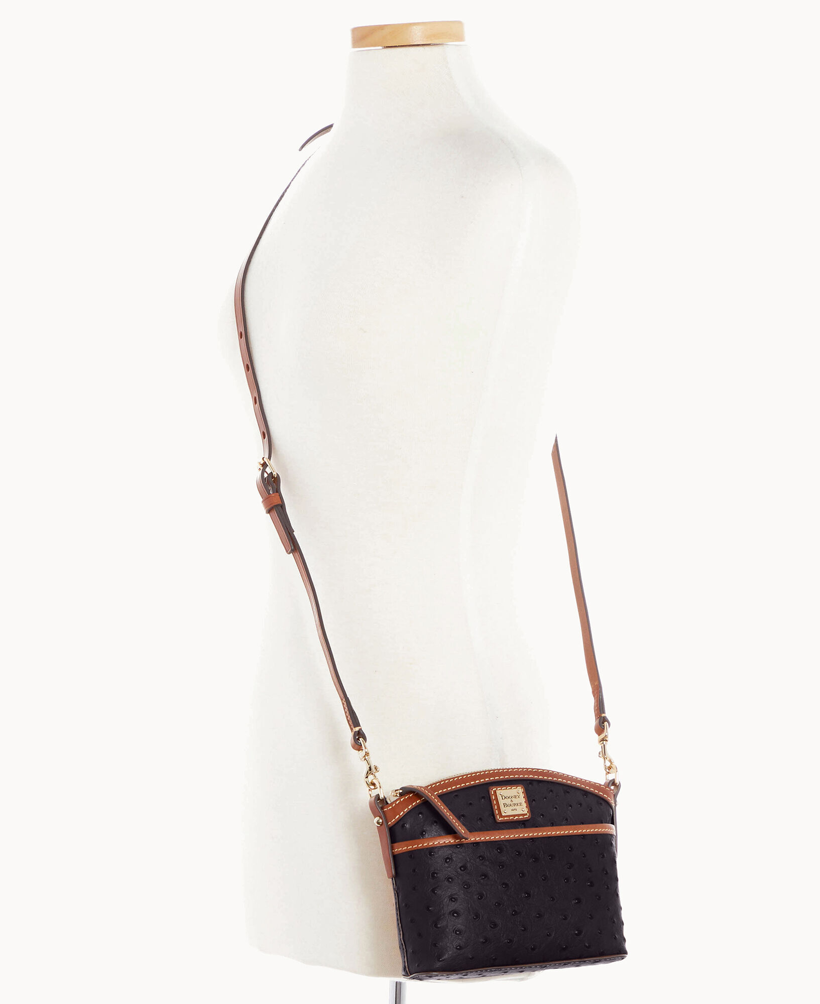 Dooney & bourke wayfarer nylon domed crossbody hot sale