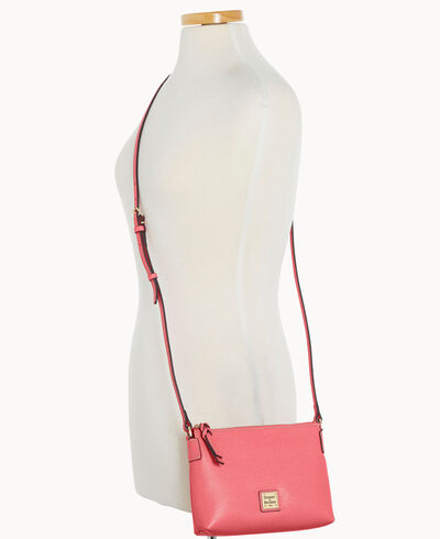 Saffiano Crossbody Pouchette