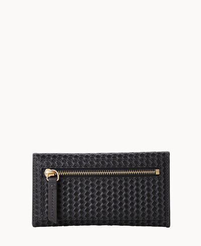 Camden Woven Continental Clutch