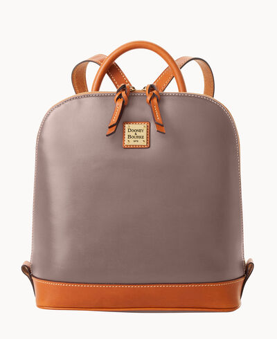 Wexford Leather Zip Pod Backpack