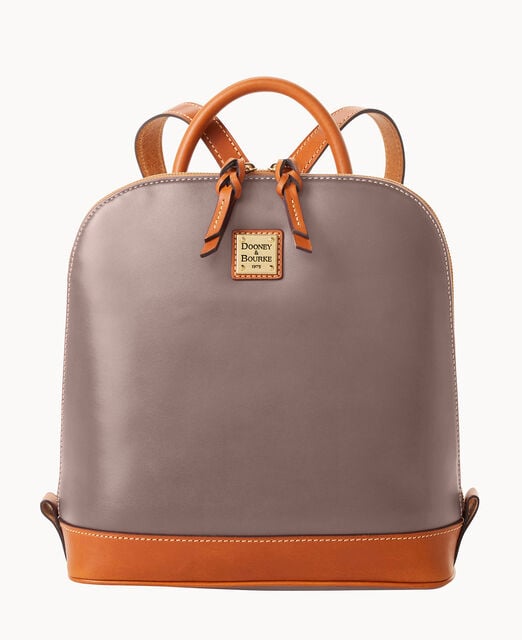 Wexford Leather Zip Pod Backpack