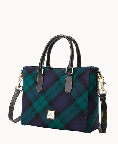 Tartan Top Handle Tote