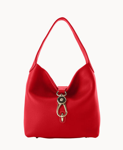 Pebble Grain Small Logo Lock Sac
